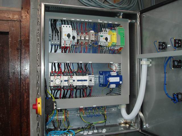 Control system for cattle slaughter house